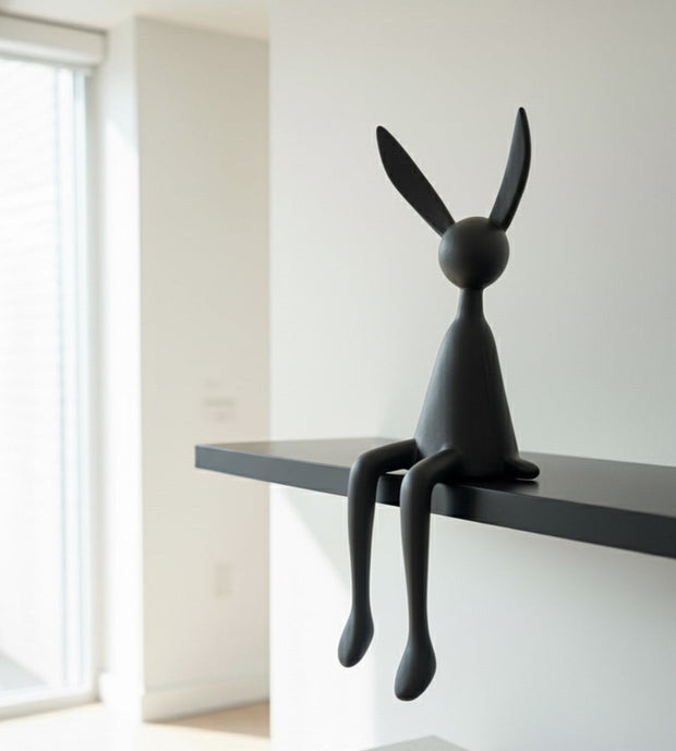 Luna Bunny Sculpture
