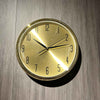 Gold Wall Clock
