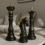 Regal Chess Trio Sculptures