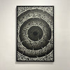 Calligraphy Vortex Canvas