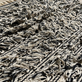 Textured Cotton Fringe kilem