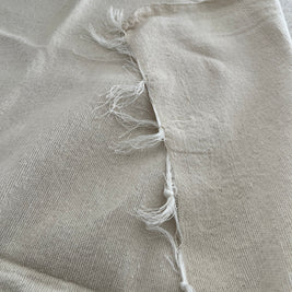 Seren Beige Linen-Cotton Throw