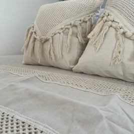 Ivory Weave Lounge Set