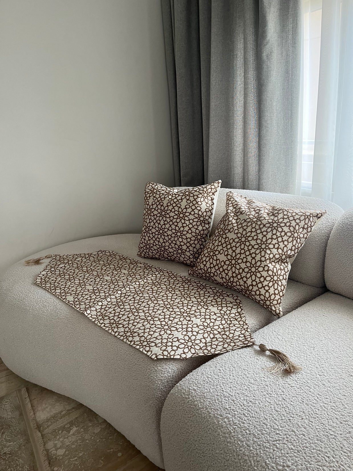 Ramadan Lattice Lounge Set