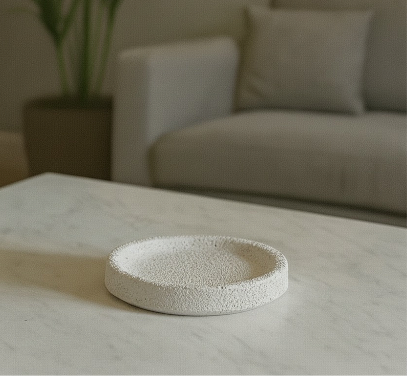 Minimal Clay Décor Plate