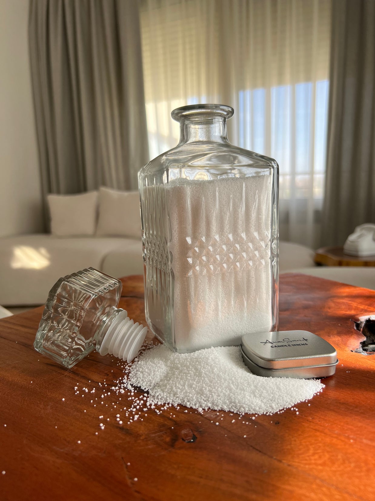 Aura Cube Sand Candle Set