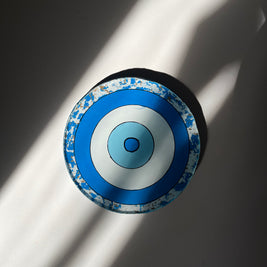 Blue Eye wood Coaster - Figi Home