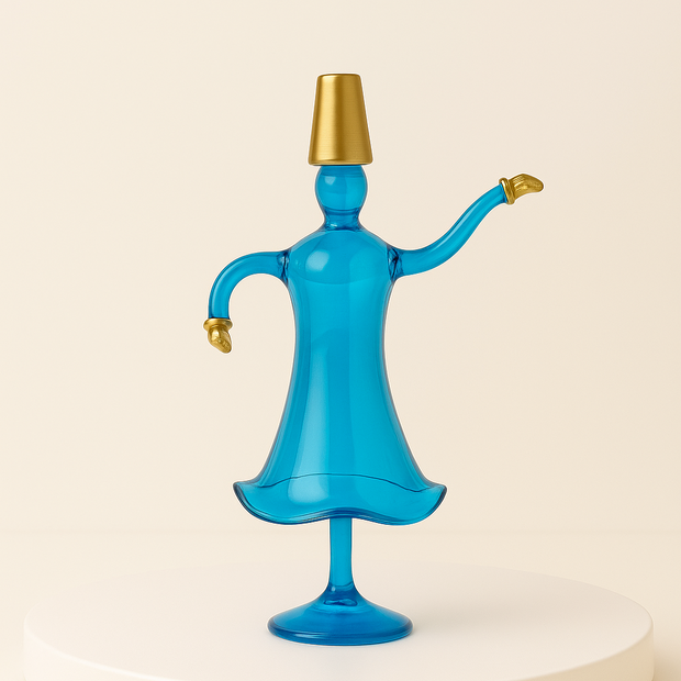 Dervish Glass Figurine