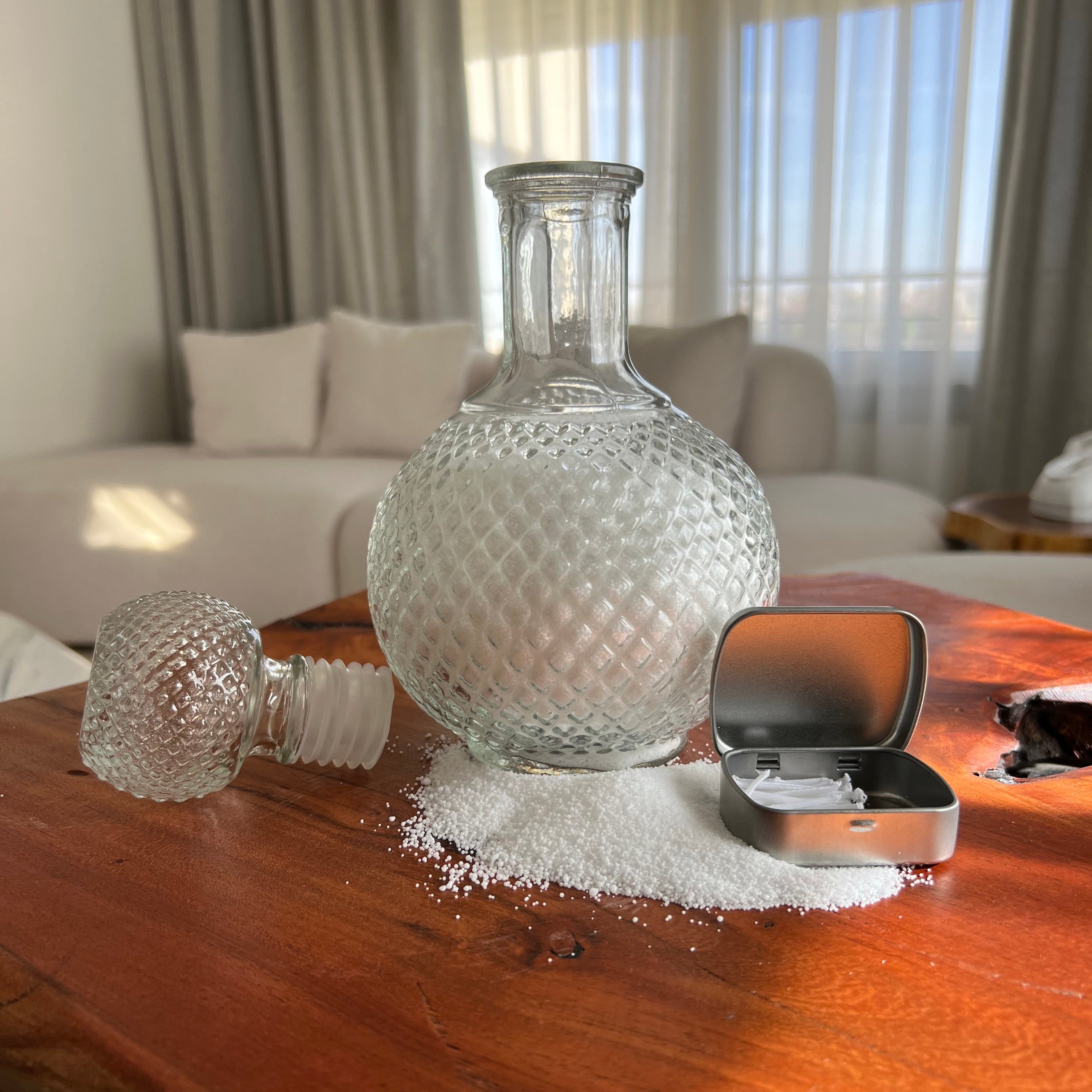 Aura Sphere Sand Candle set - Figi Home