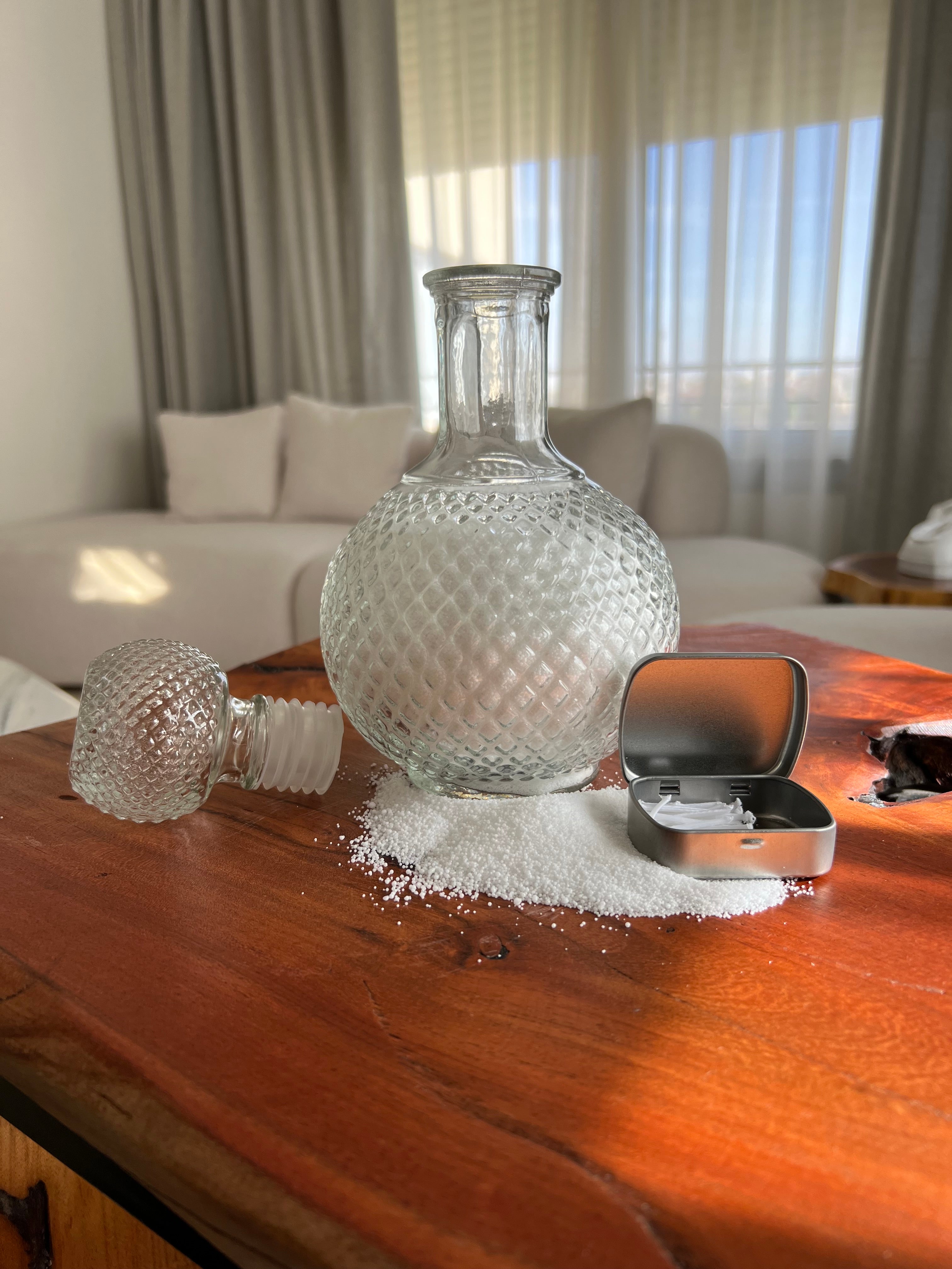 Aura Sphere Sand Candle set