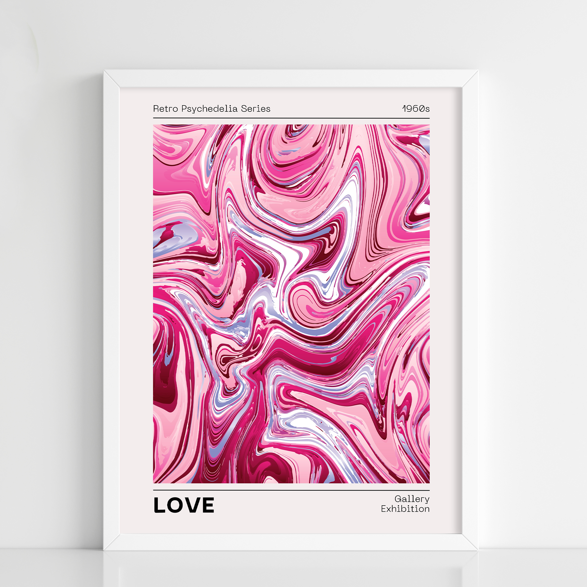 LOVE — Retro Psychedelia Series - Figi Home