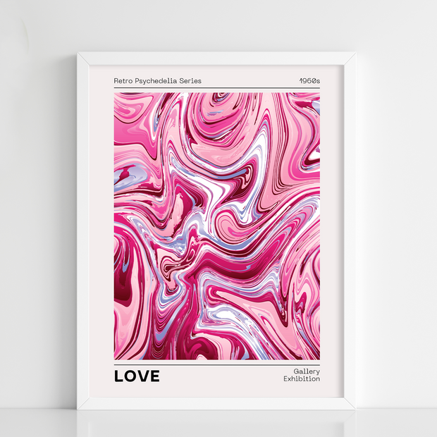LOVE — Retro Psychedelia Series