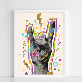 Rock & Retro Pop Hand Sign