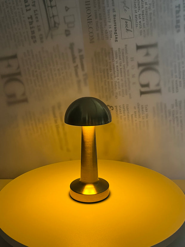 LUMI Brass Dome Lamp