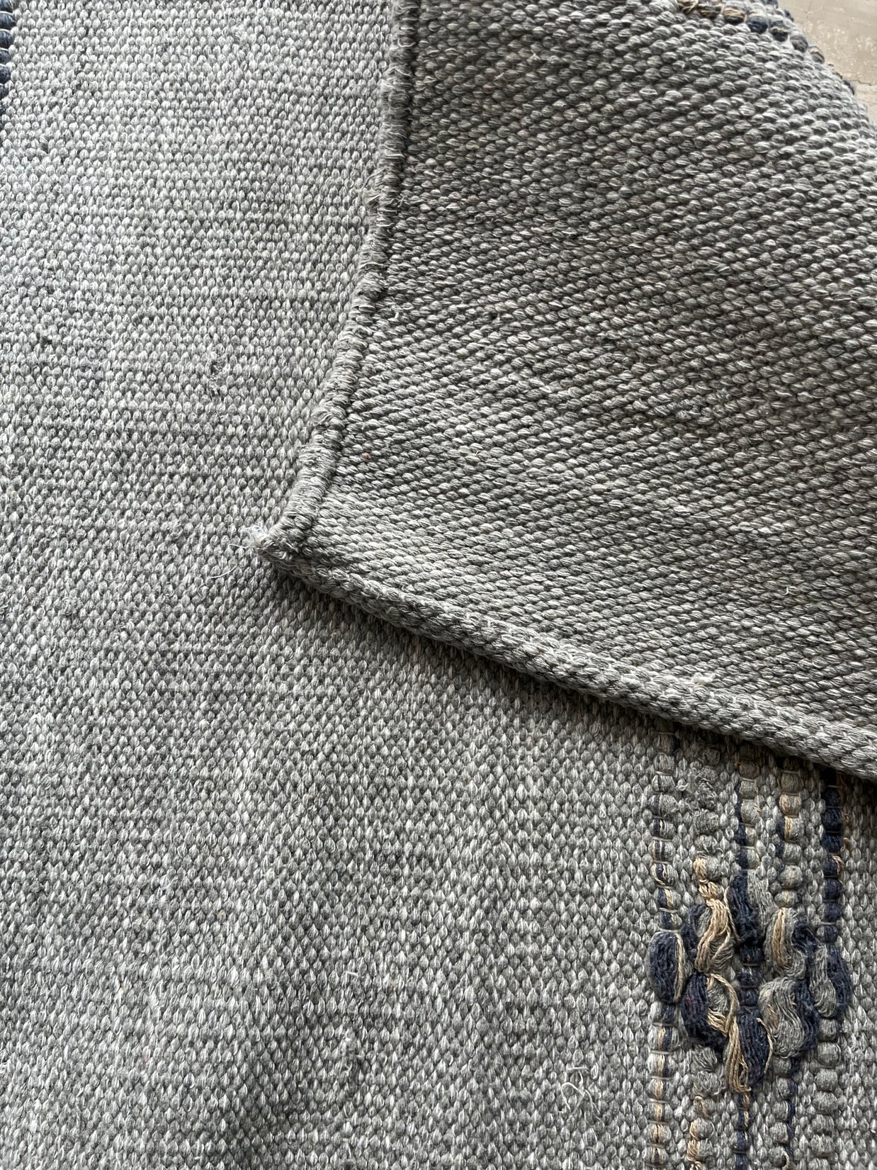 Cloudline Textured Kilim