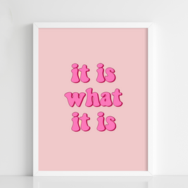 It Is What It Is