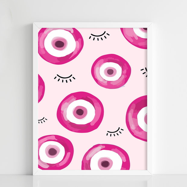 Pink Evil Eye