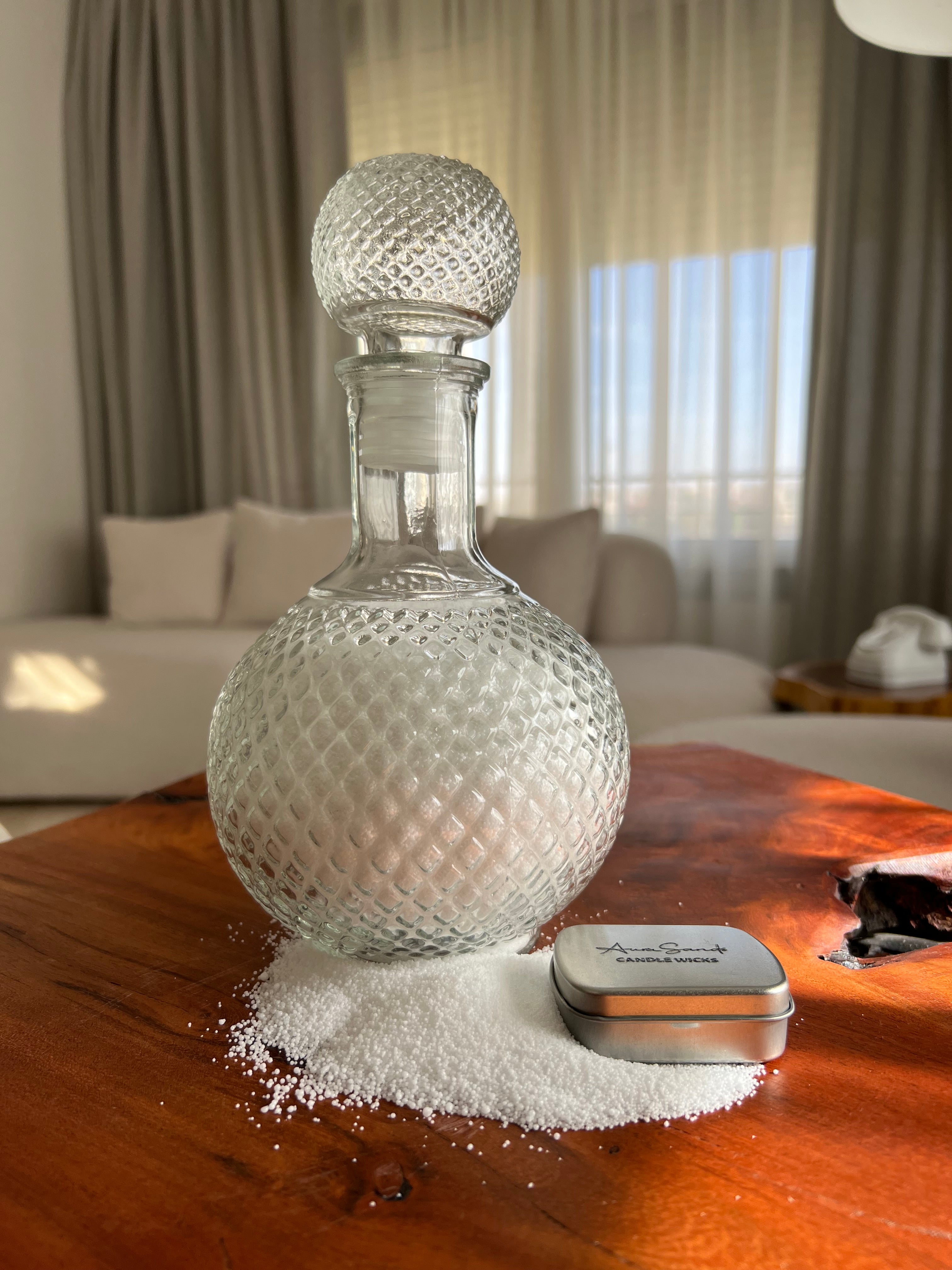 Aura Sphere Sand Candle set - Figi Home