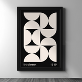 Bauhaus Curved Block Pattern — 1919 - Figi Home