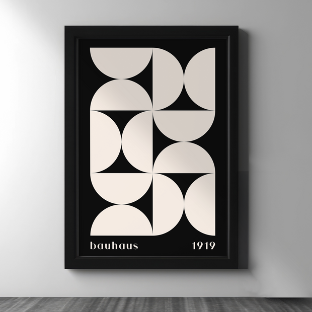 Bauhaus Curved Block Pattern — 1919