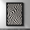 Waves of Illusion — Black & White - Figi Home