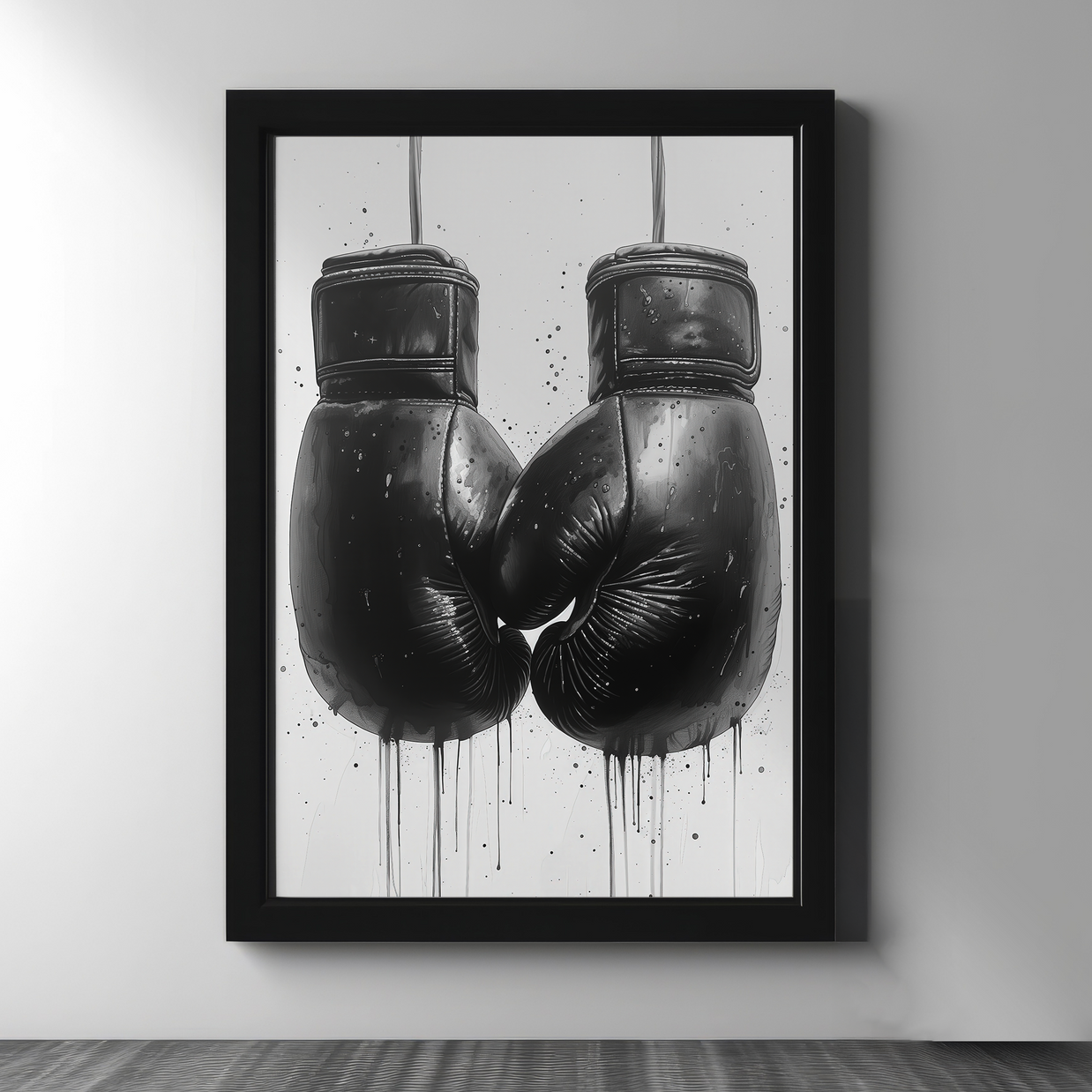 Black Boxing Gloves