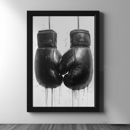 Black Boxing Gloves