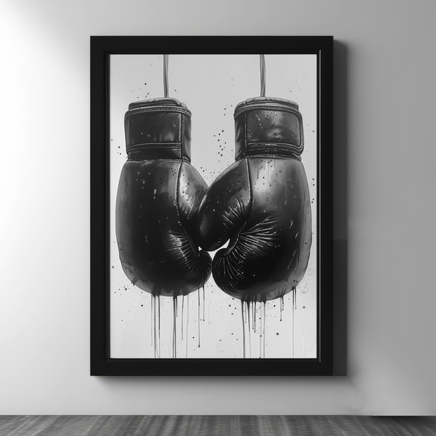 Black Boxing Gloves