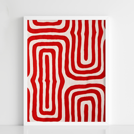 Red Labyrinth Waves