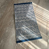 Indigo Heritage Cotton Kilim - Figi Home