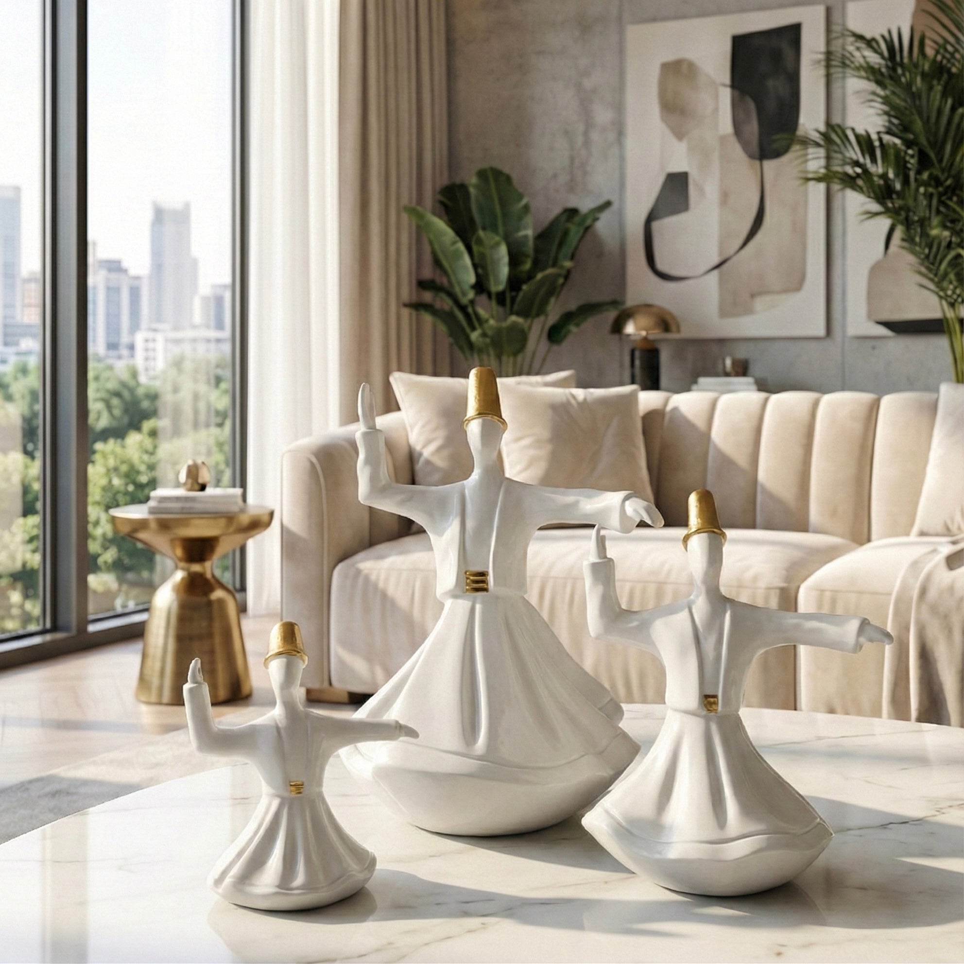 Whirling Dervish Figurine Set - دراويش – Figi Home