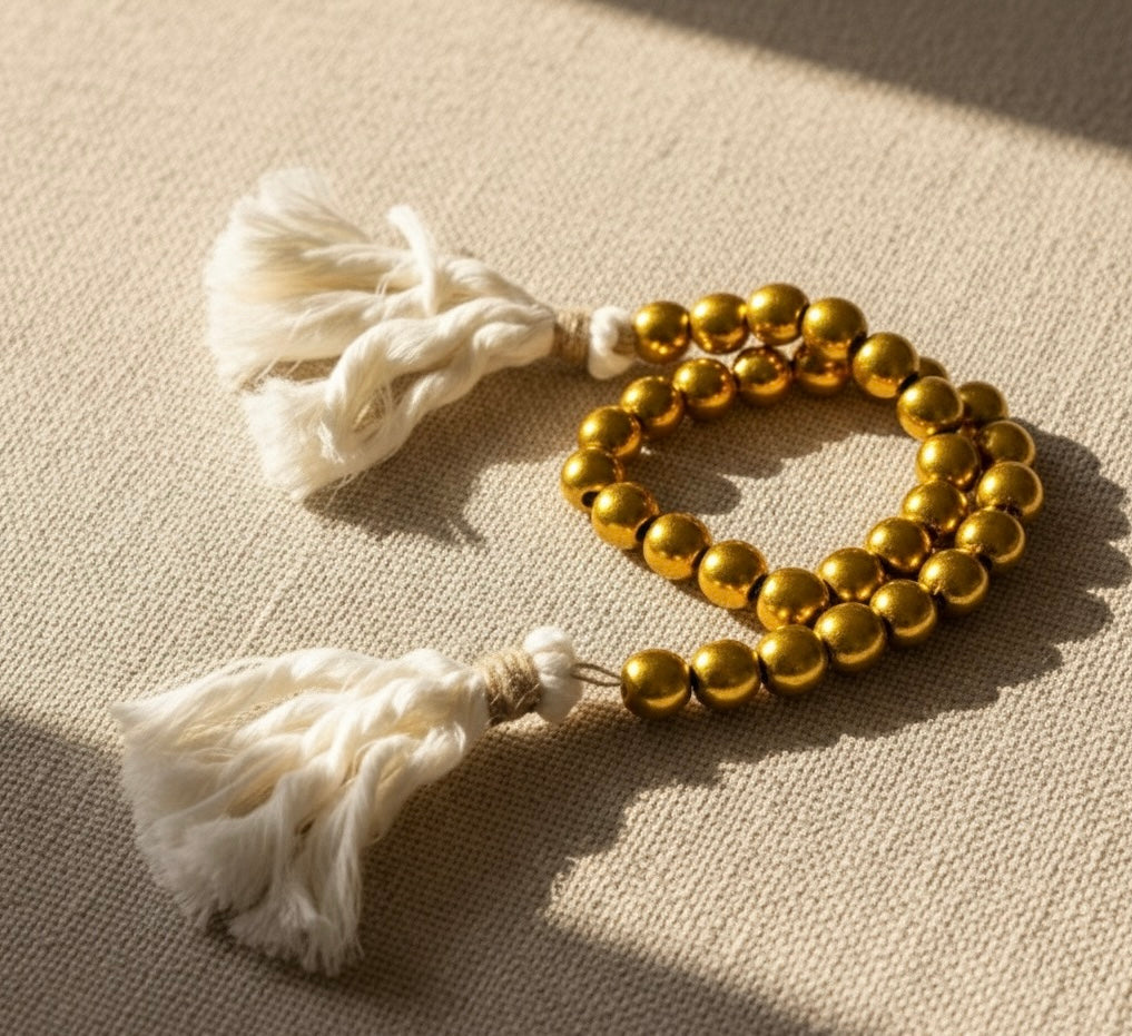 Natura Bead Tassel Garland