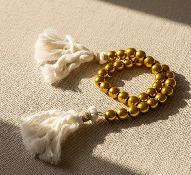 Natura Bead Tassel Garland