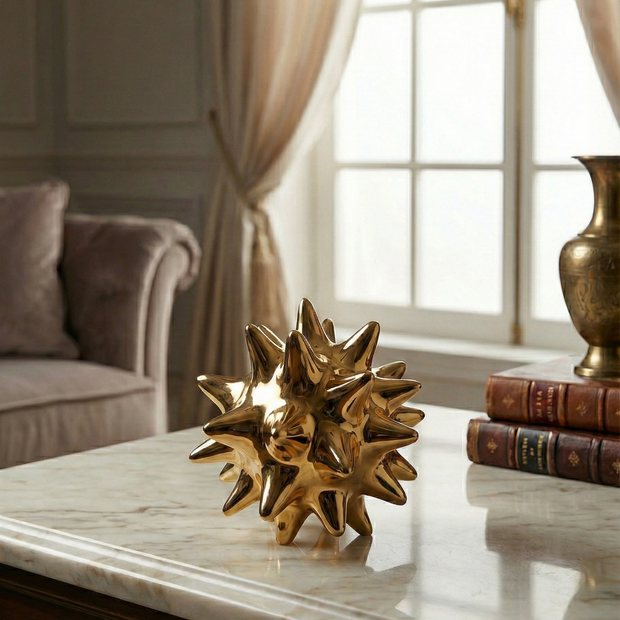 Spiky Accent Sculpture - Figi Home