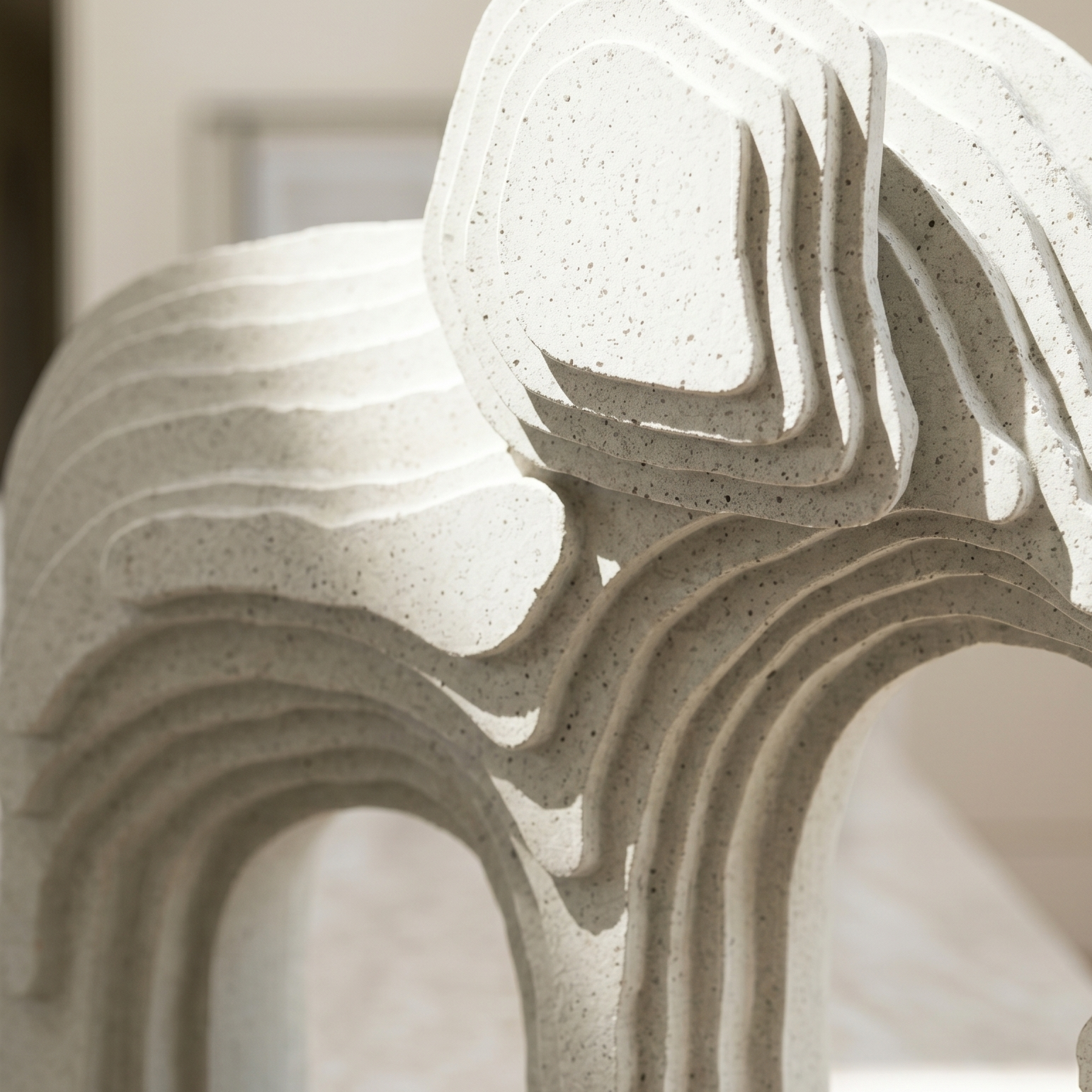 Contour Elephant Sculpture