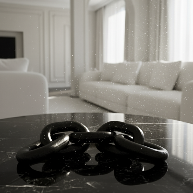 Wooden Chain Link Décor