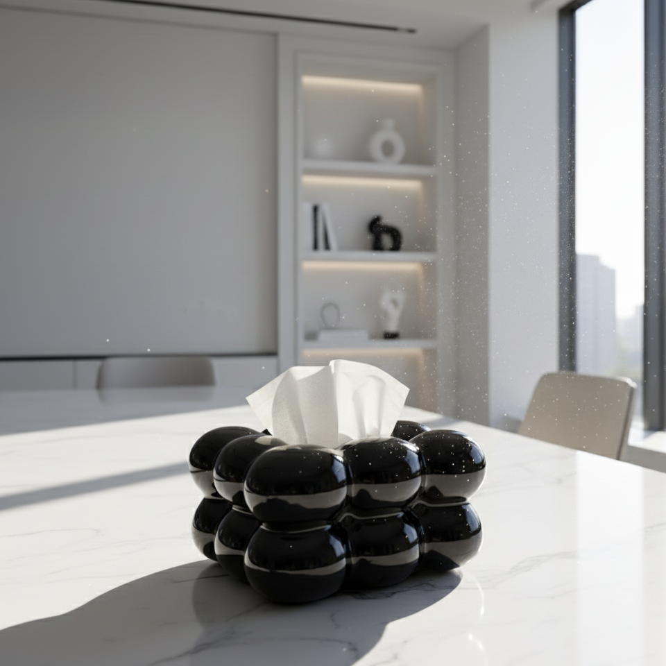 Bubble Form Tissue Box