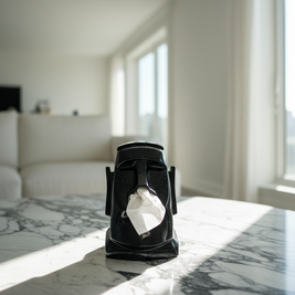 Abstract Face Tissue Box