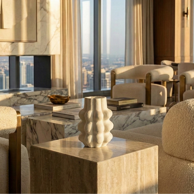 Cloudform Sculpted Vase - Figi Home