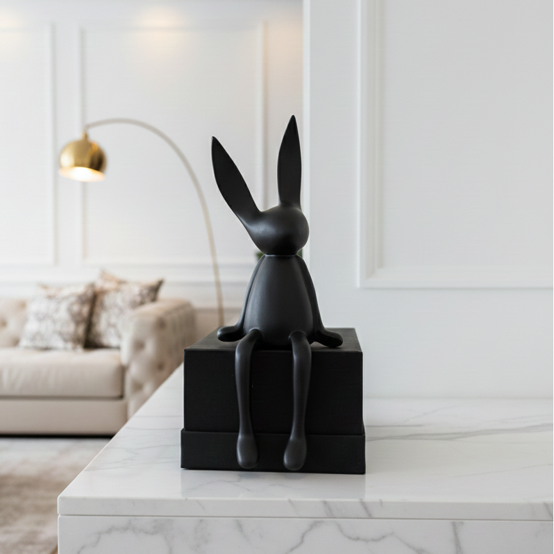 Sitting Bunny Figurine - Figi Home