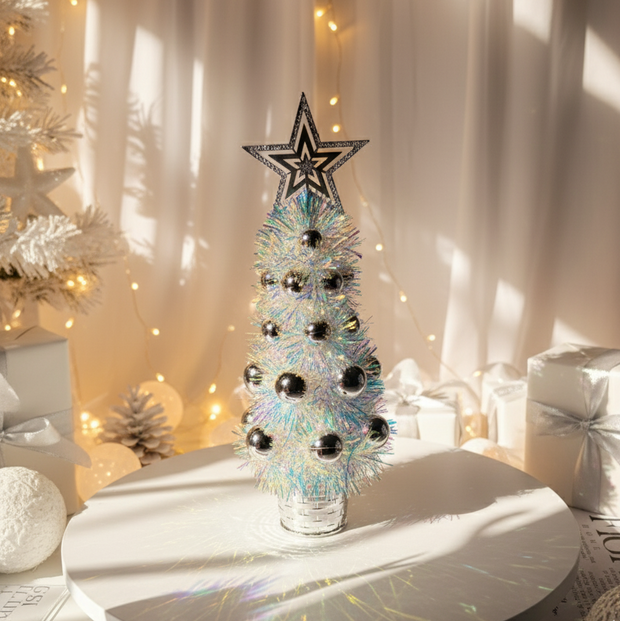Holographic Mini Christmas Tree