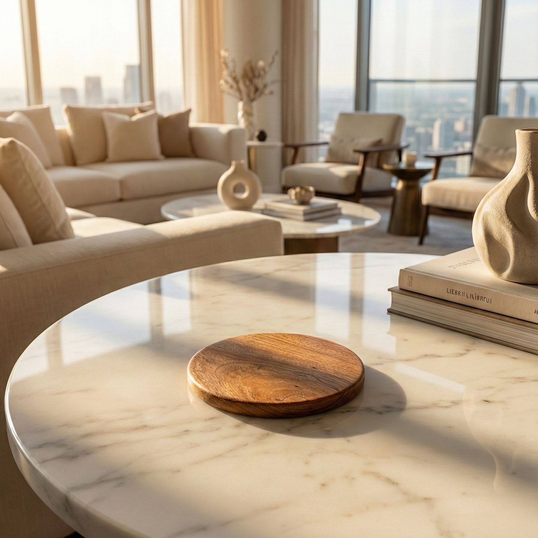 Golden Grain Aura Coaster - Figi Home