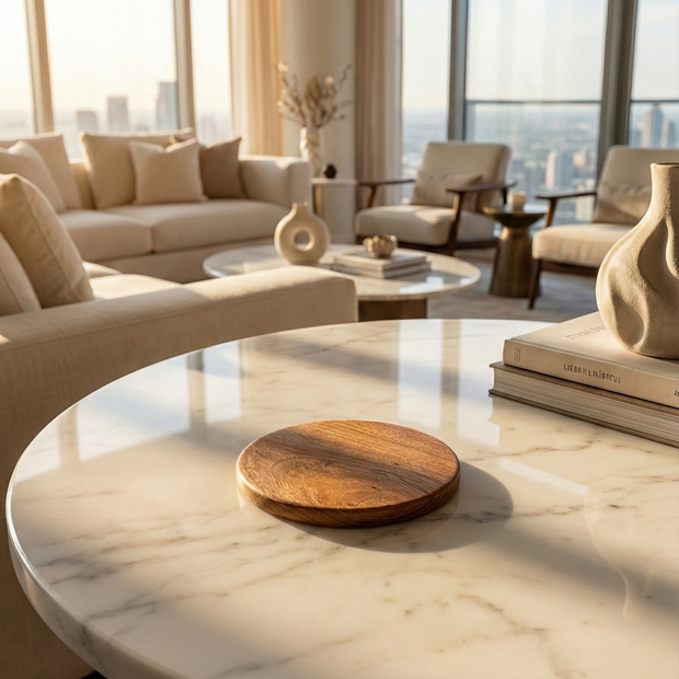 Golden Grain Aura Coaster - Figi Home