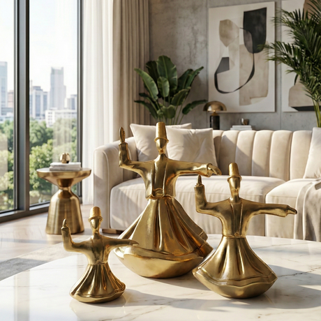 Whirling Dervish Figurine Set - دراويش - Figi Home