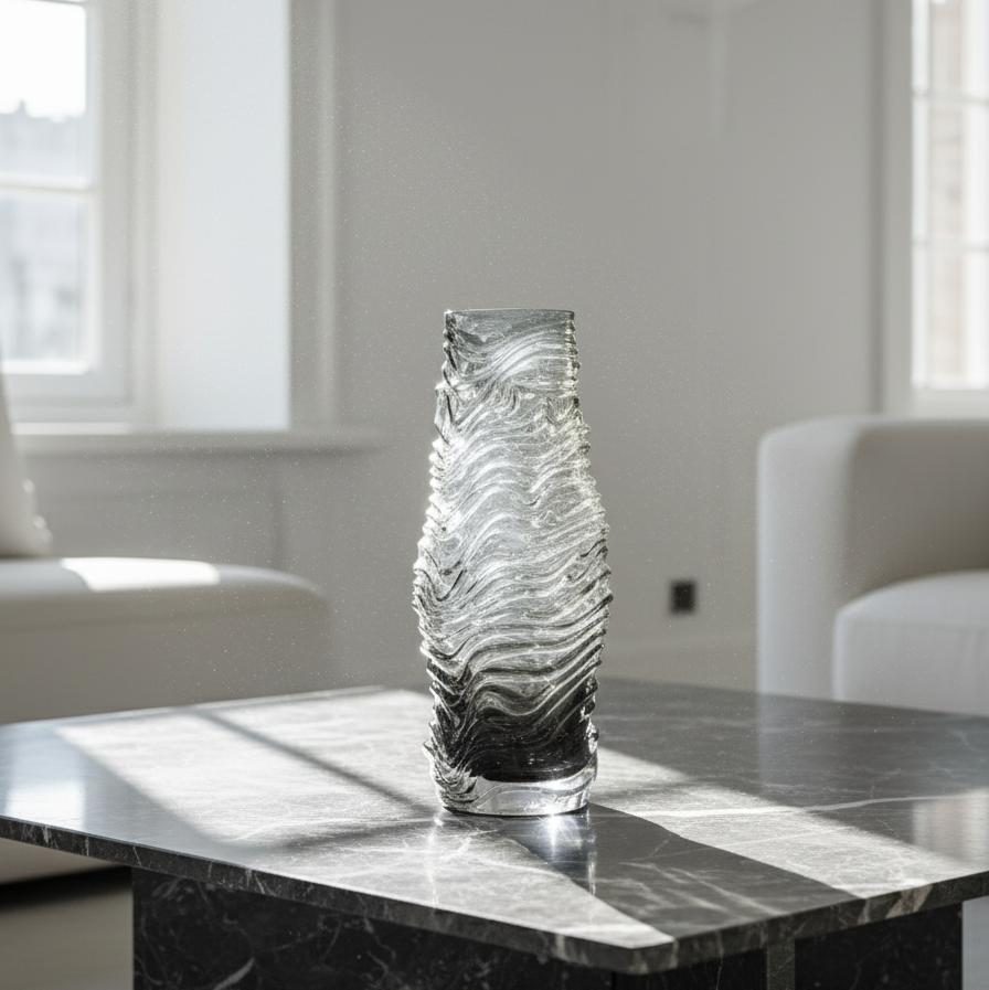 Onyx Wave Vase