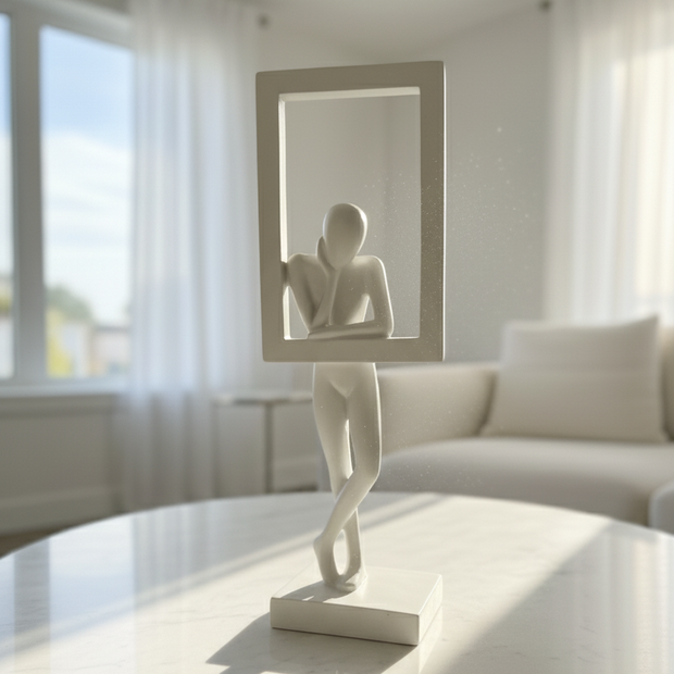Framed Serenity Sculpture