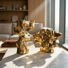 Gold Crush Sculpture Set