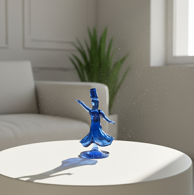 Glass Whirling Dervish Figurine