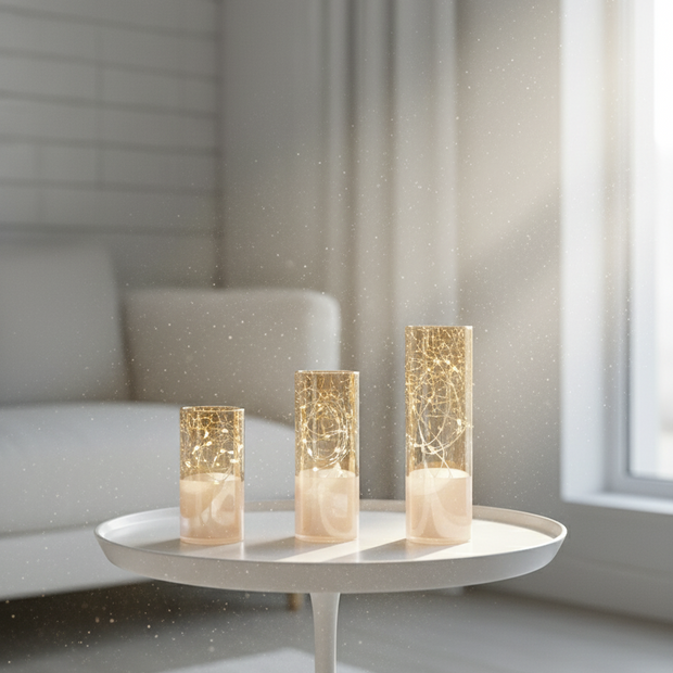 Lumé Amber Glow Set