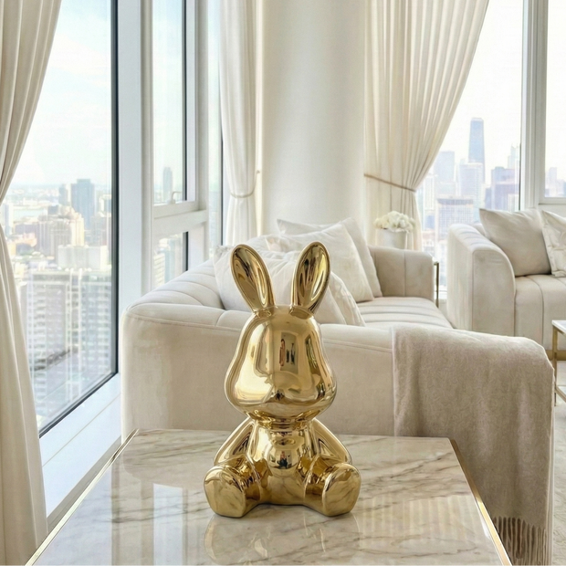 Sitting Bunny Figurine - Figi Home